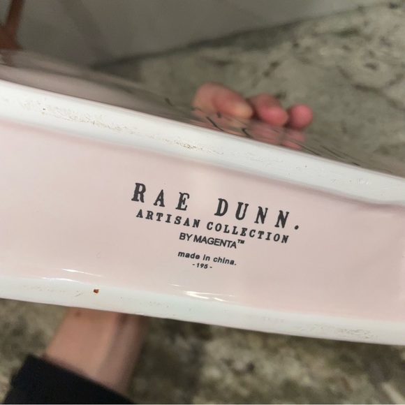 Rae Dunn Bunny Love Ceramic Rabbit - Picture 3 of 3